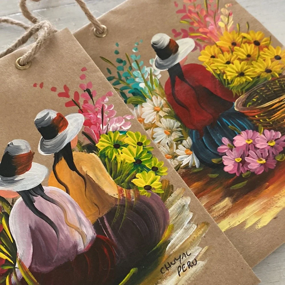 Peruvian Artist Gift Bag Set of 3