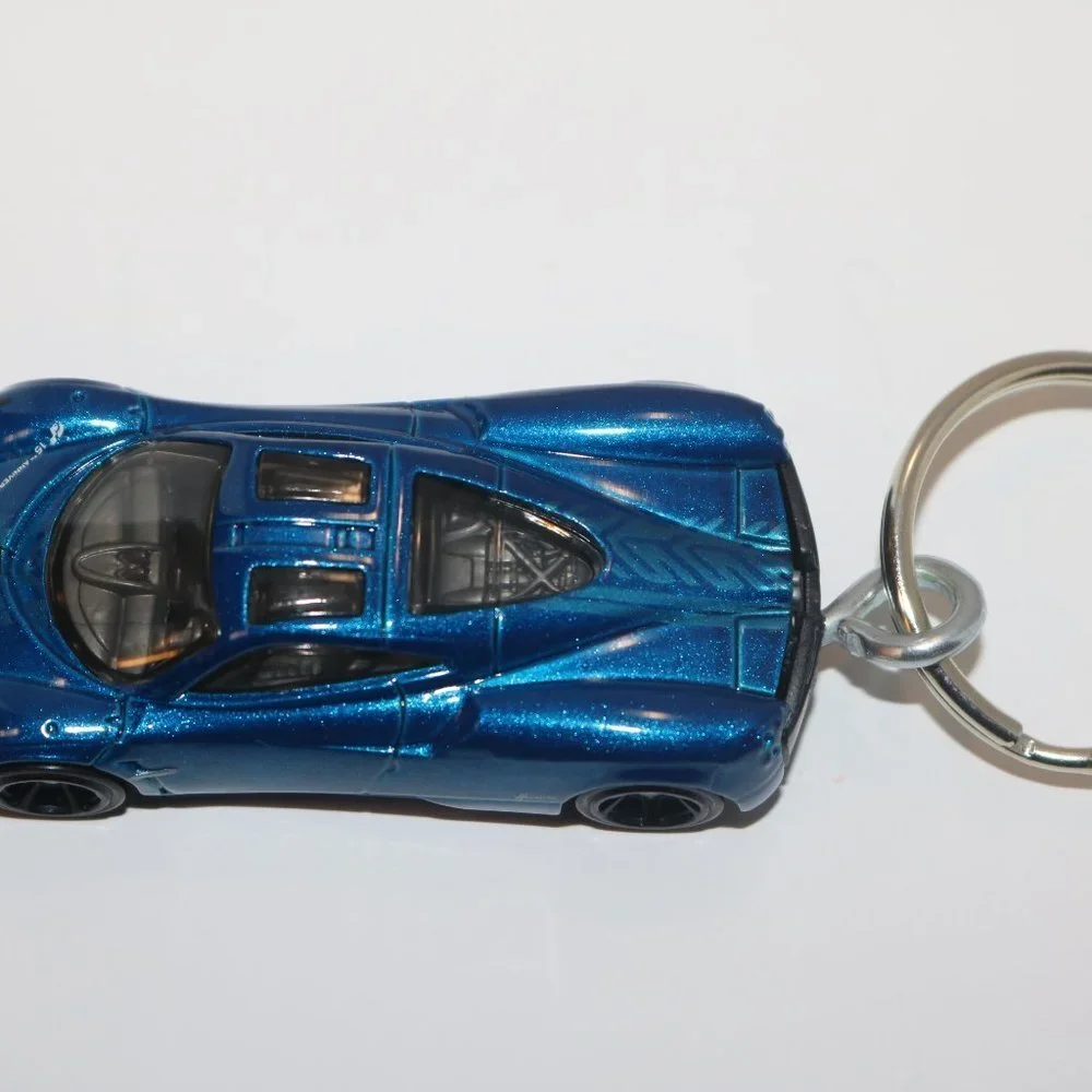 Hot Wheels Gran Turismo Pagani CUSTOM keychain