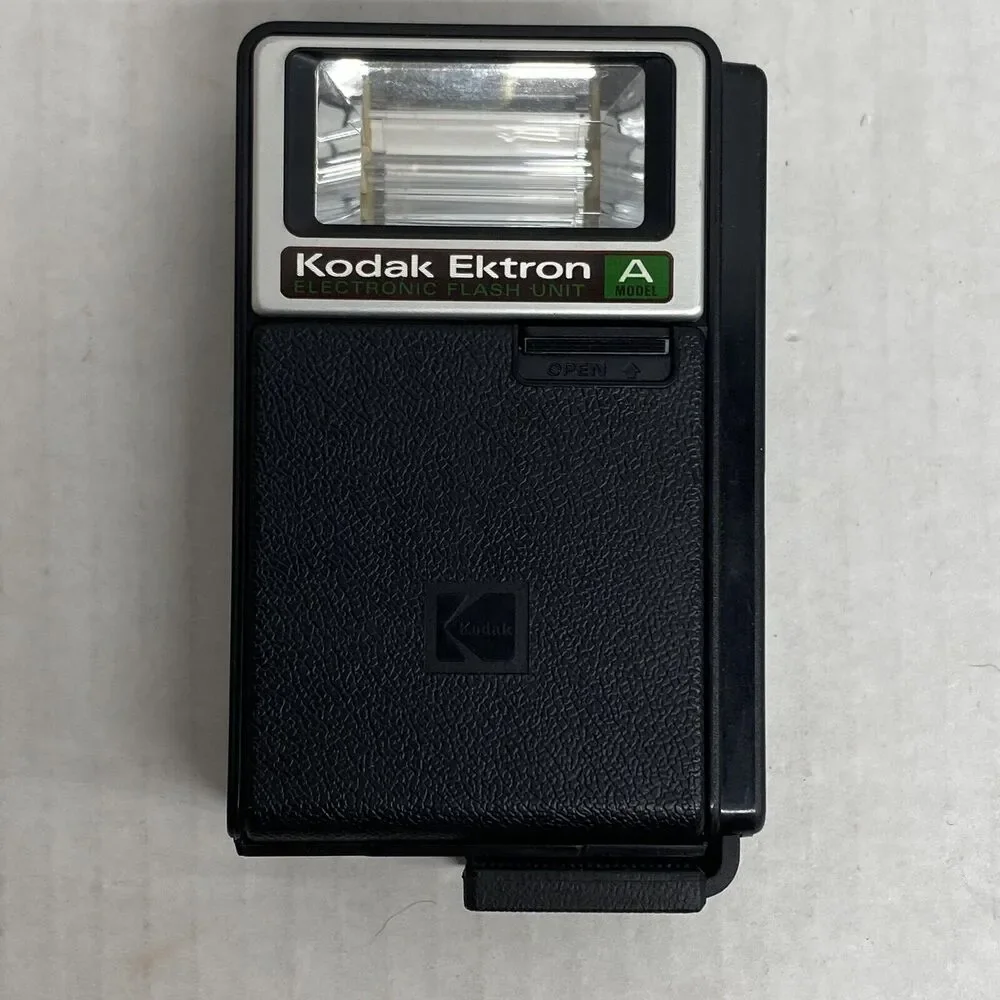 Vintage Kodak Ektron Model A Electronic Flash Unit Original Box Camera Decor