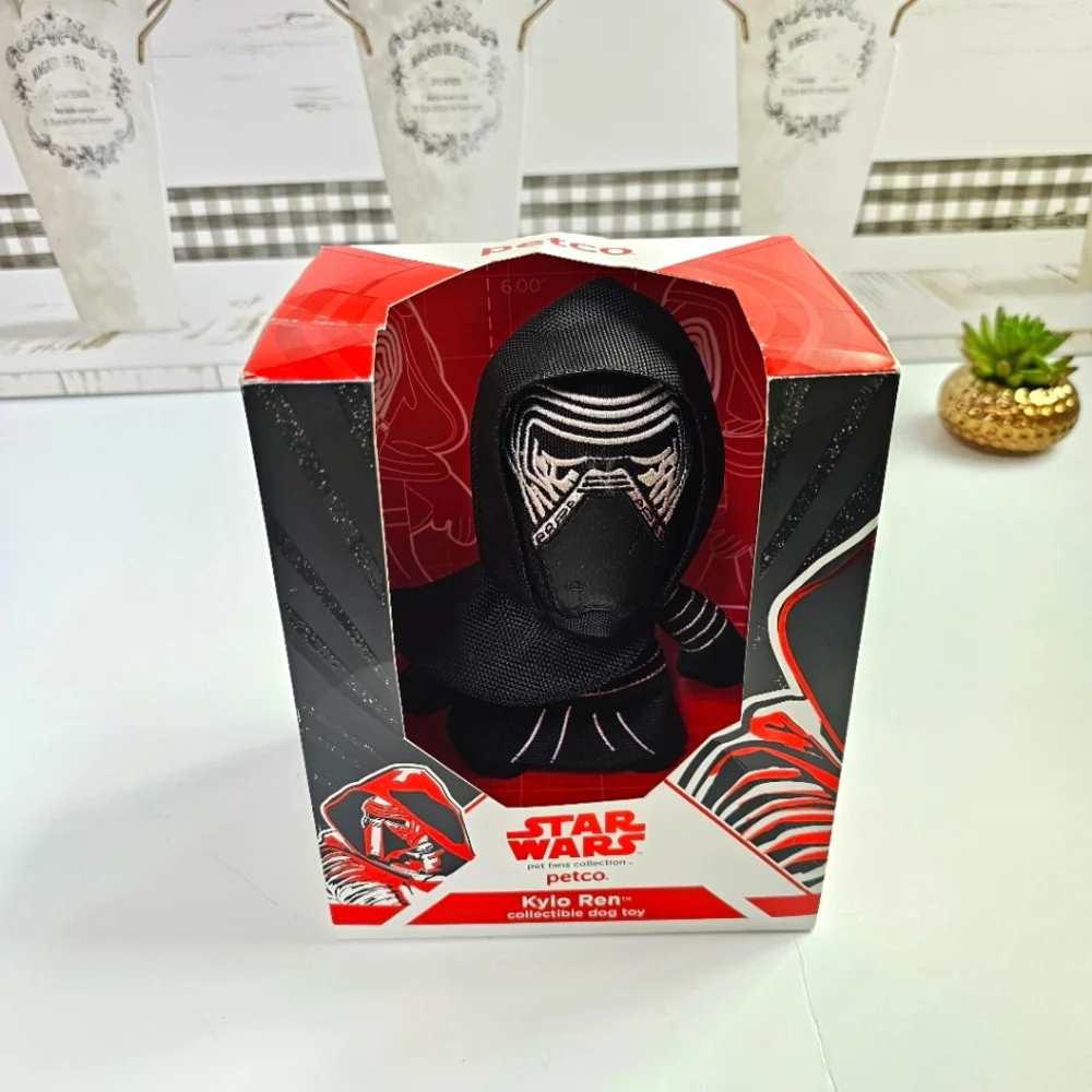 Star Wars Collectible Dog Toy, Kylo Ren Plush NEW In Box 8