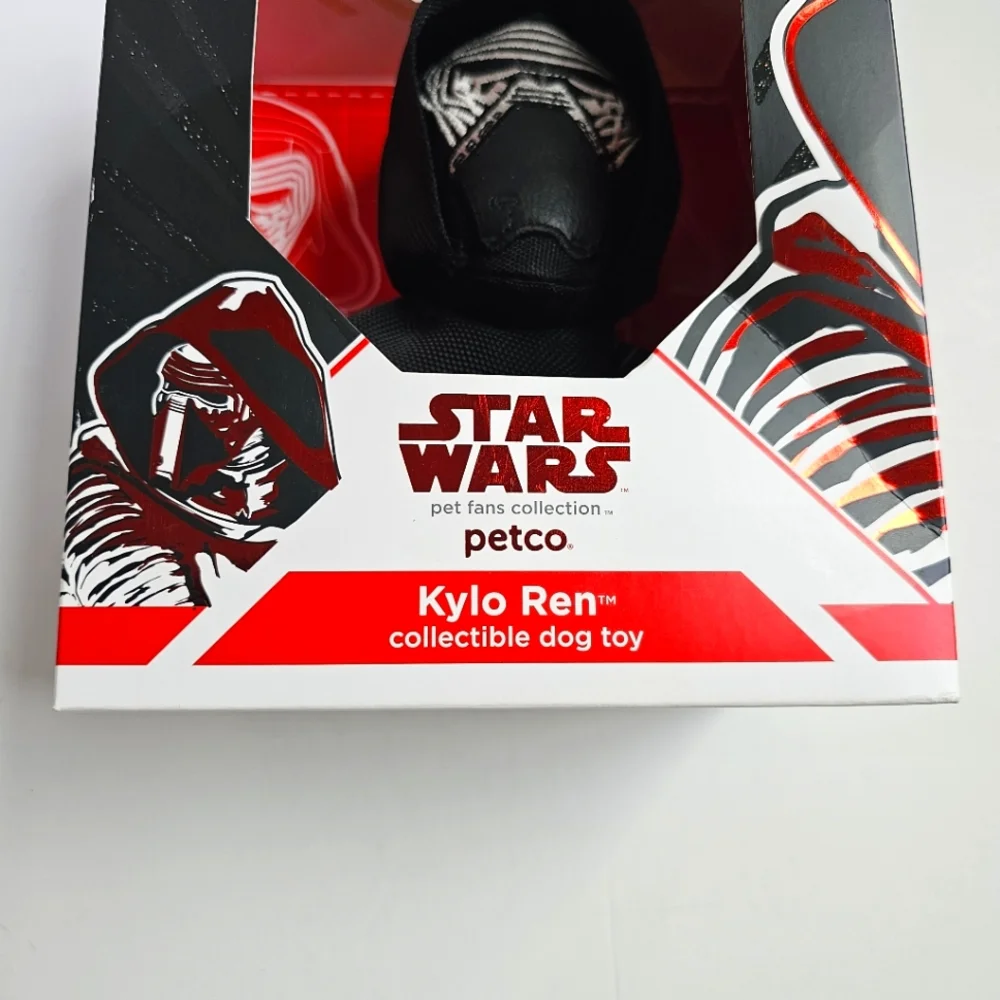 Star Wars Collectible Dog Toy, Kylo Ren Plush NEW In Box 8