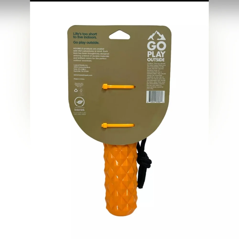 Hound2O Squeaky Rope Bumper for Dogs