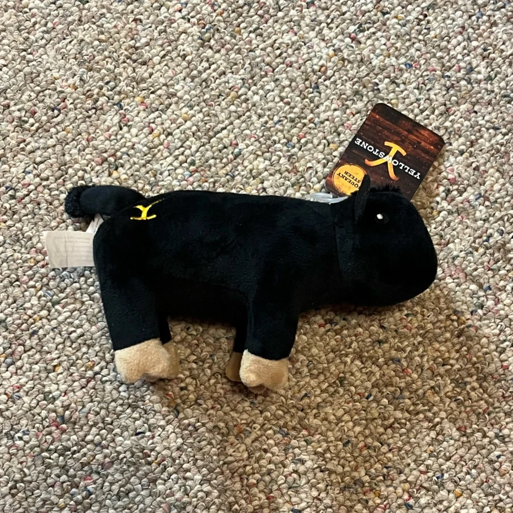 🆕 Yellowstone Steer Squeaky Dog Toy