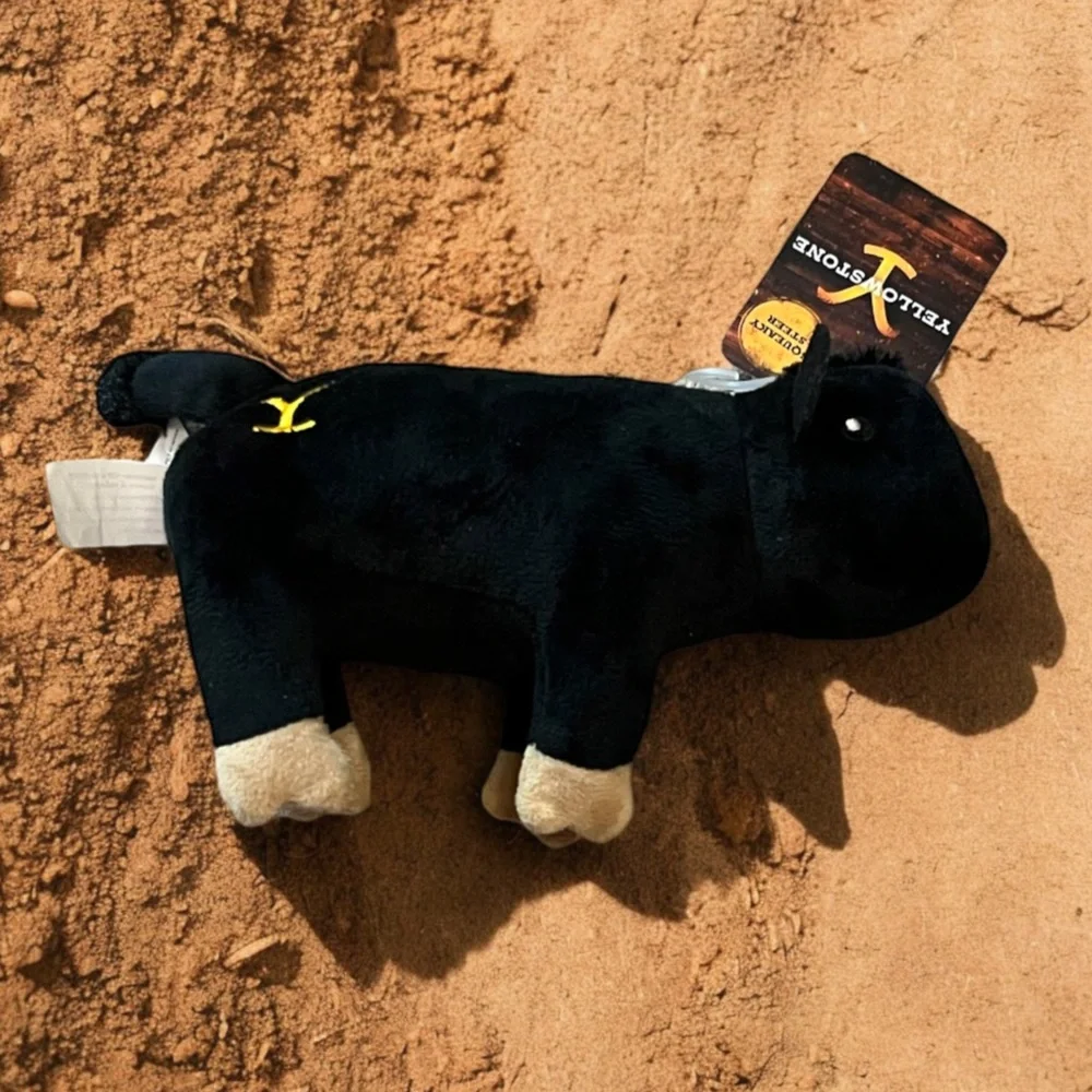 🆕 Yellowstone Steer Squeaky Dog Toy