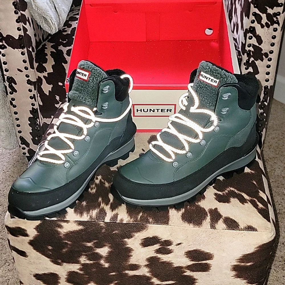 💚 New In Box!! Leather Hunter Men's Explorer Waterproof Insulated Boot Sz 11