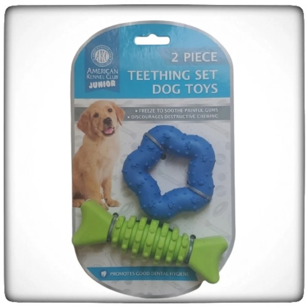 American Kennel Club Teething Set Dog Toys
