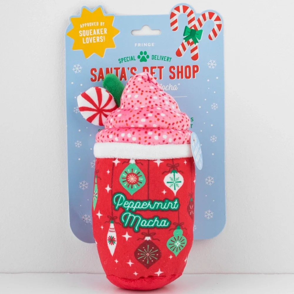 🆕 Fringe Studio Peppermint Mocha Dog Toy