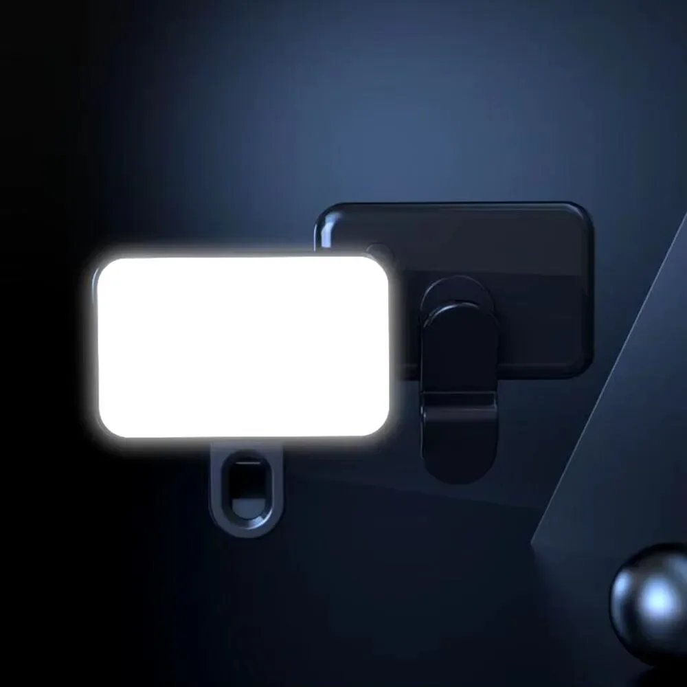Clip-On Pocket LED Selfie Light Photography Lamp for Phone iPad Laptop