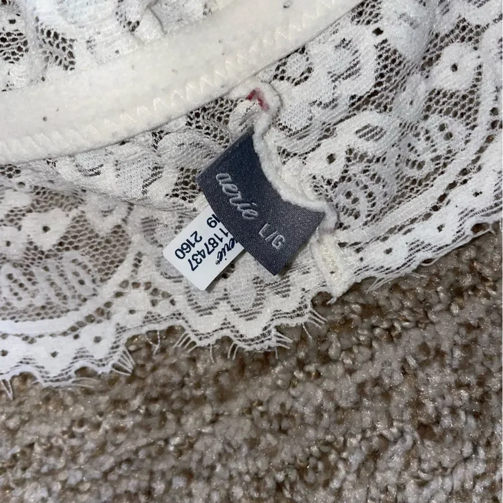 🚨 3 for $25 - AERIE Eyelash Lace Bralette