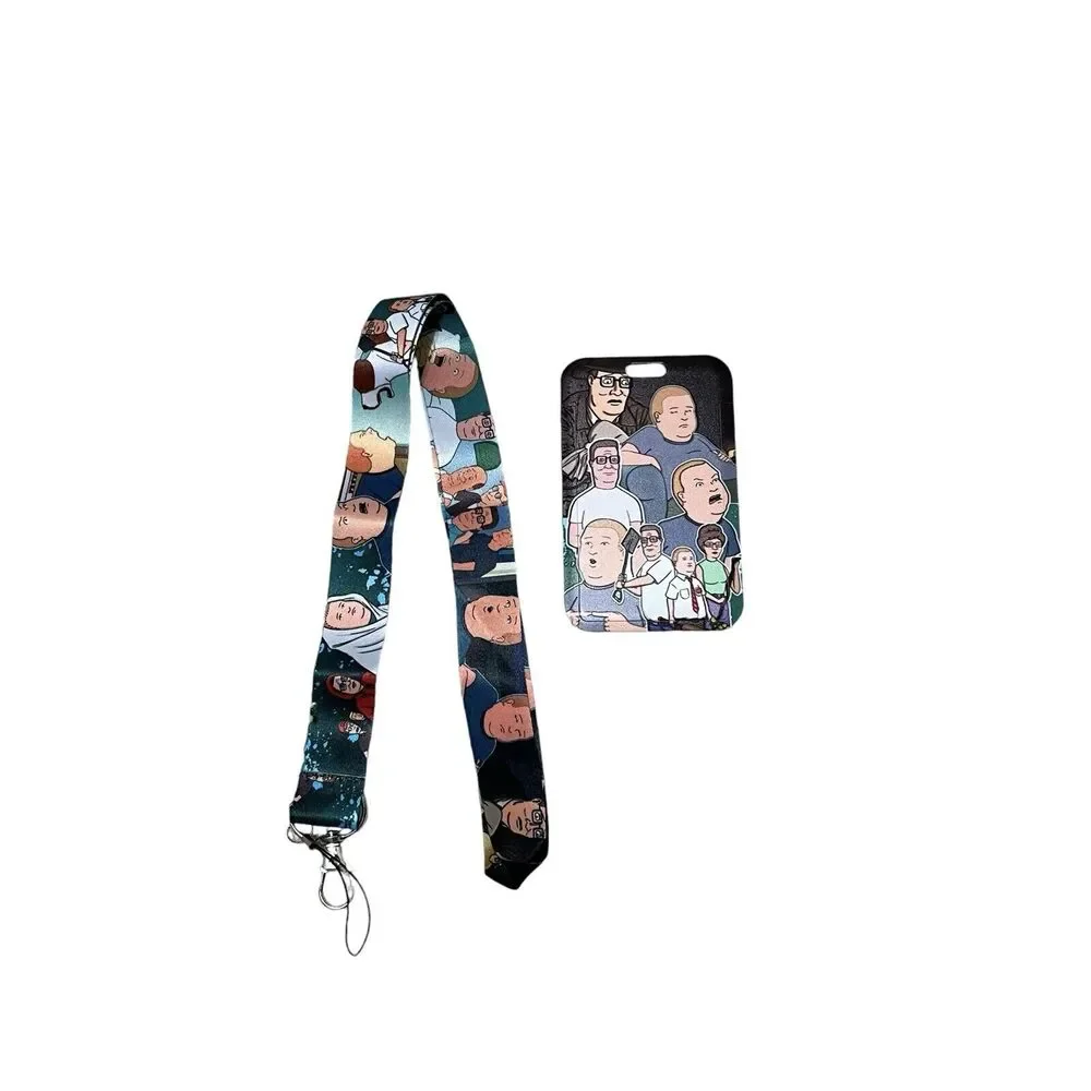 King Of The Hill Tv Show Lanyard Badge ID Holder Neck Strap Keychain