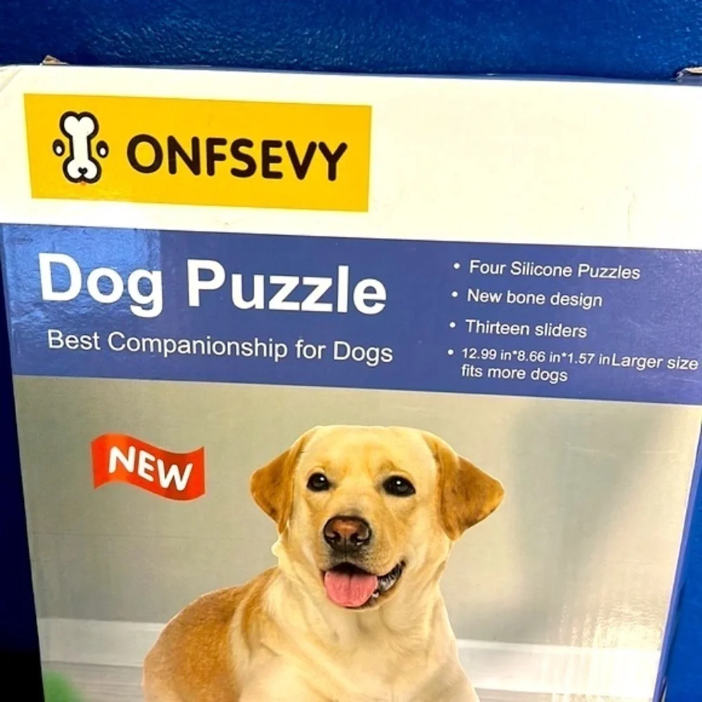 New in Box ONFSEVY Adjustable Dog Puzzle Skill Level 2