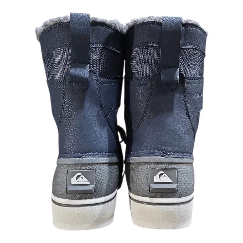 Quiksilver Sub Zero Hi Men’s Size 9 200g Winter Fur Lined Blue/Gray Snow Boots
