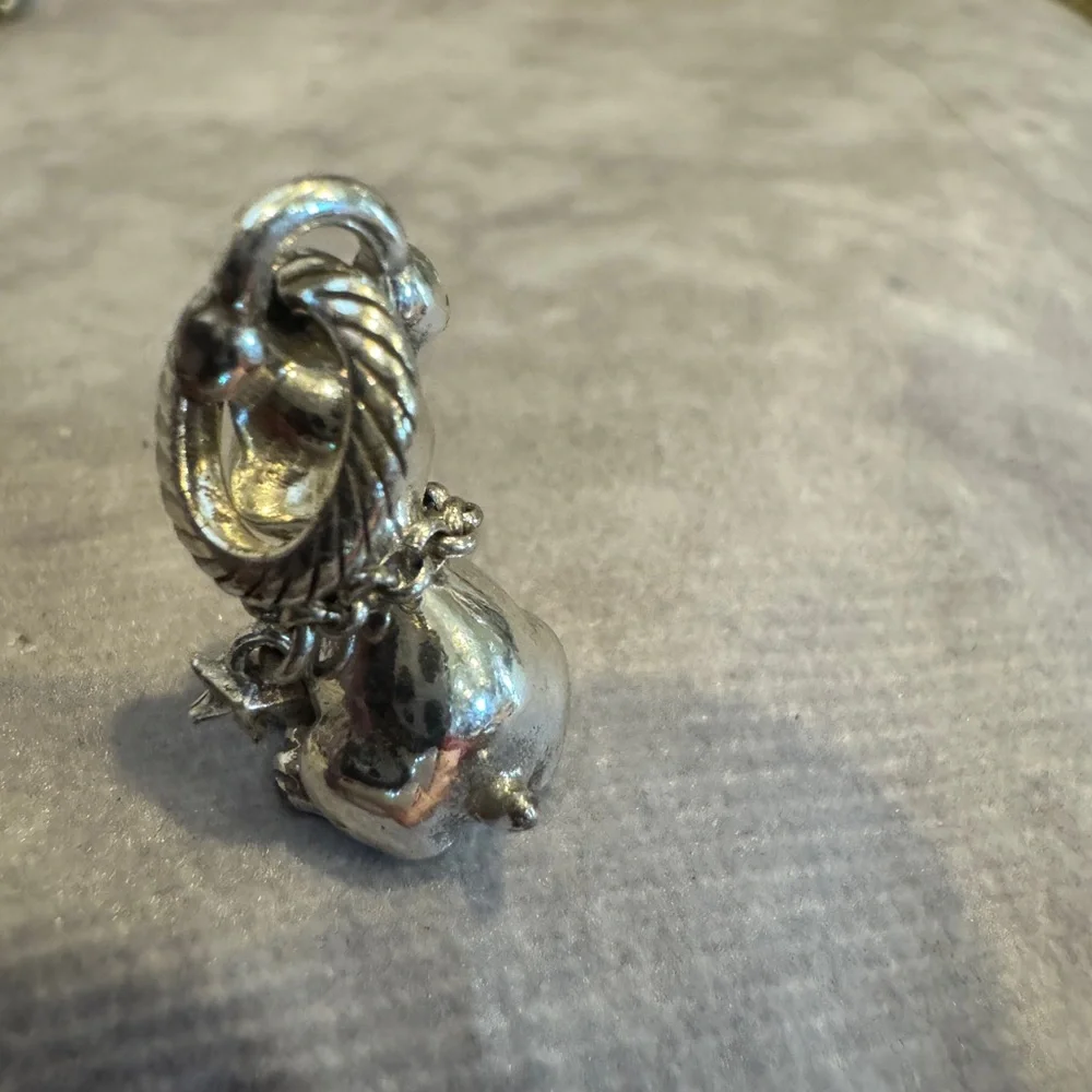 Brighton Silver‎ Tone Dog Figurine charm