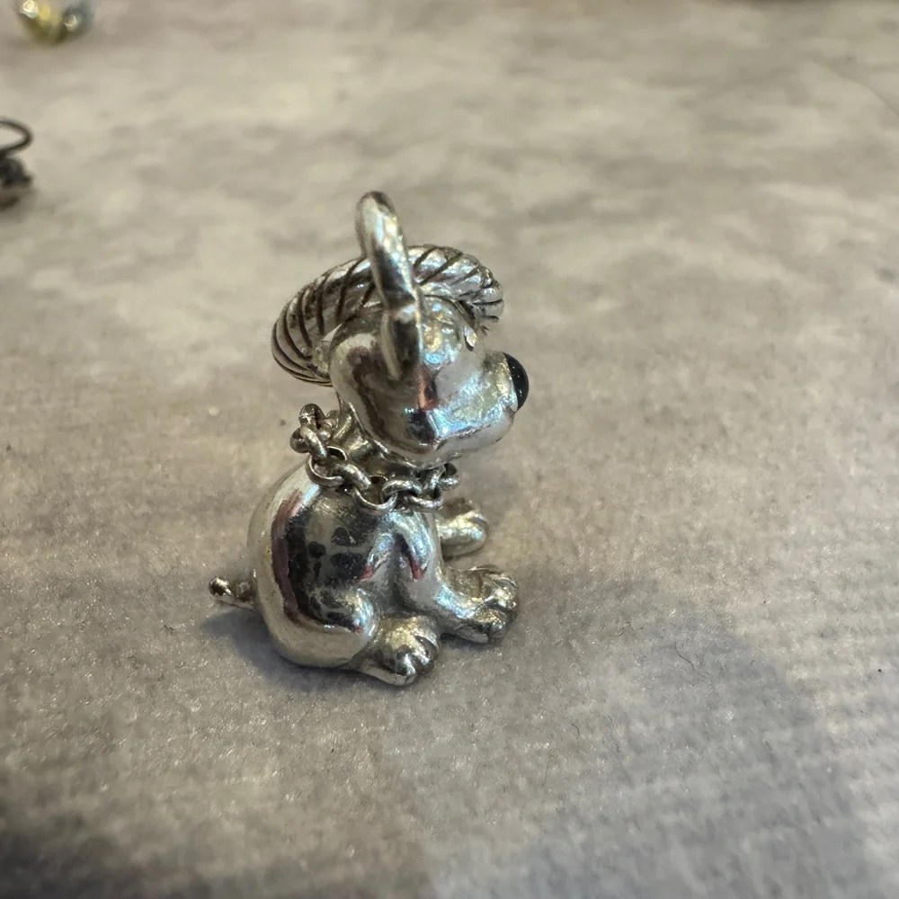 Brighton Silver‎ Tone Dog Figurine charm