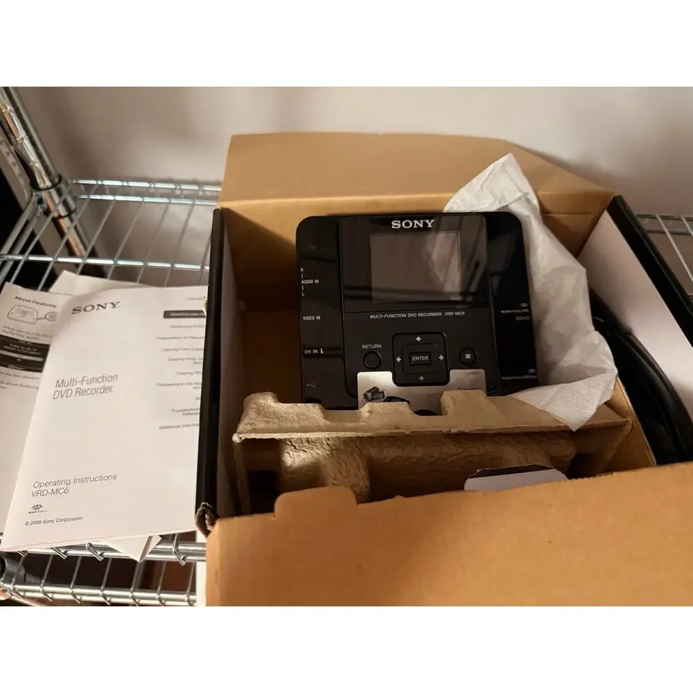 NEW Sony VRD-MC6 DVDirect Multi-Function DVD Recorder.