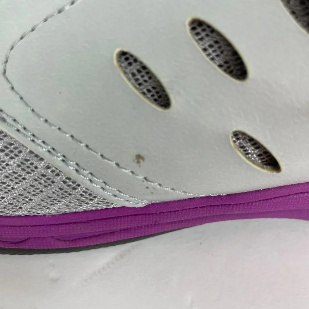 Vionic Woman's 9 Purple and Gray Venture Walking Shoe Sneakers‎ Outdoor