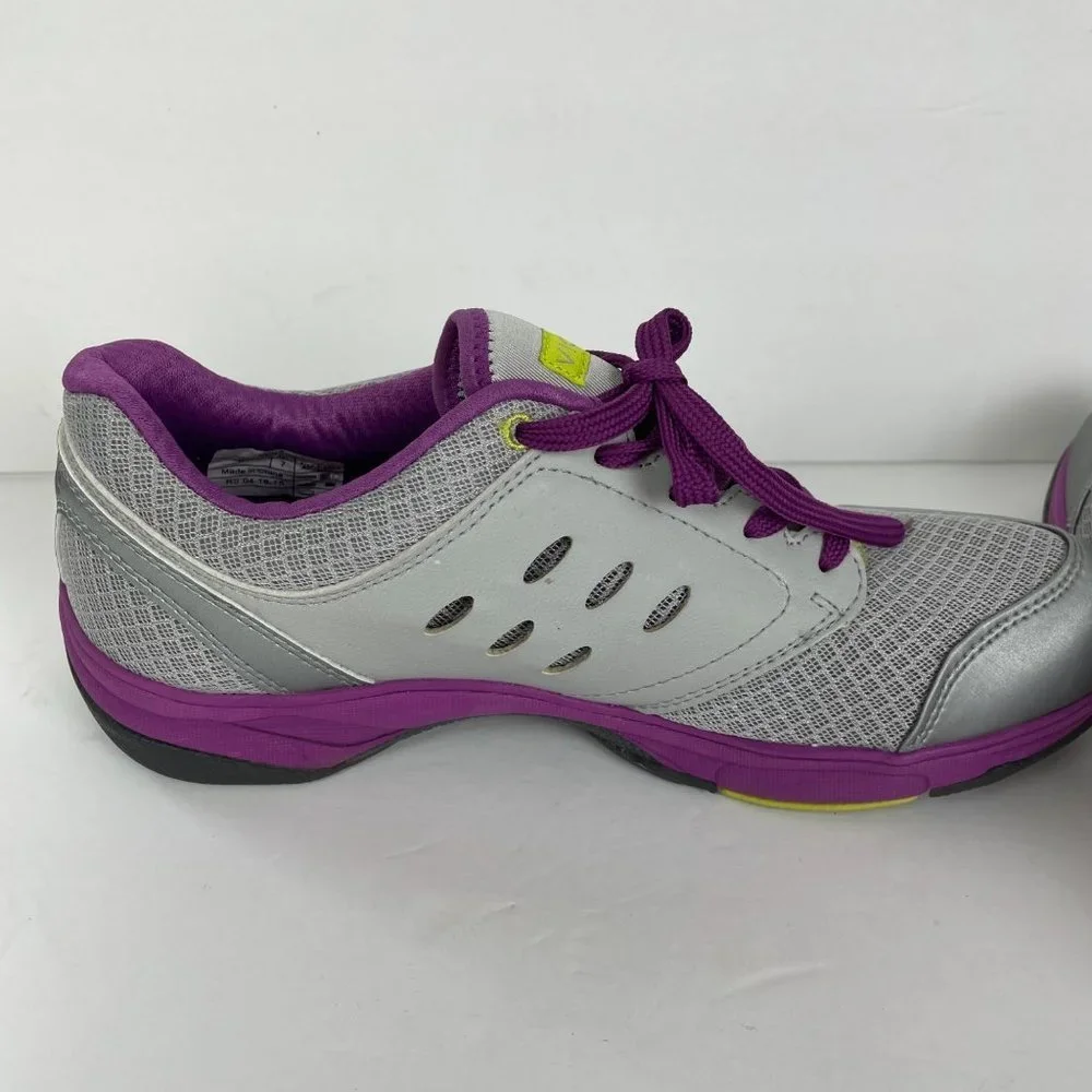 Vionic Woman's 9 Purple and Gray Venture Walking Shoe Sneakers‎ Outdoor