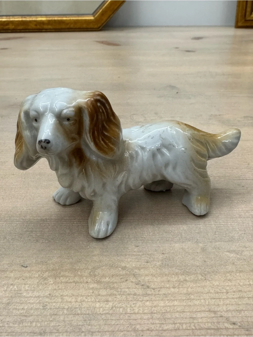 Vintage ceramic Cocker Spaniel dog figurine