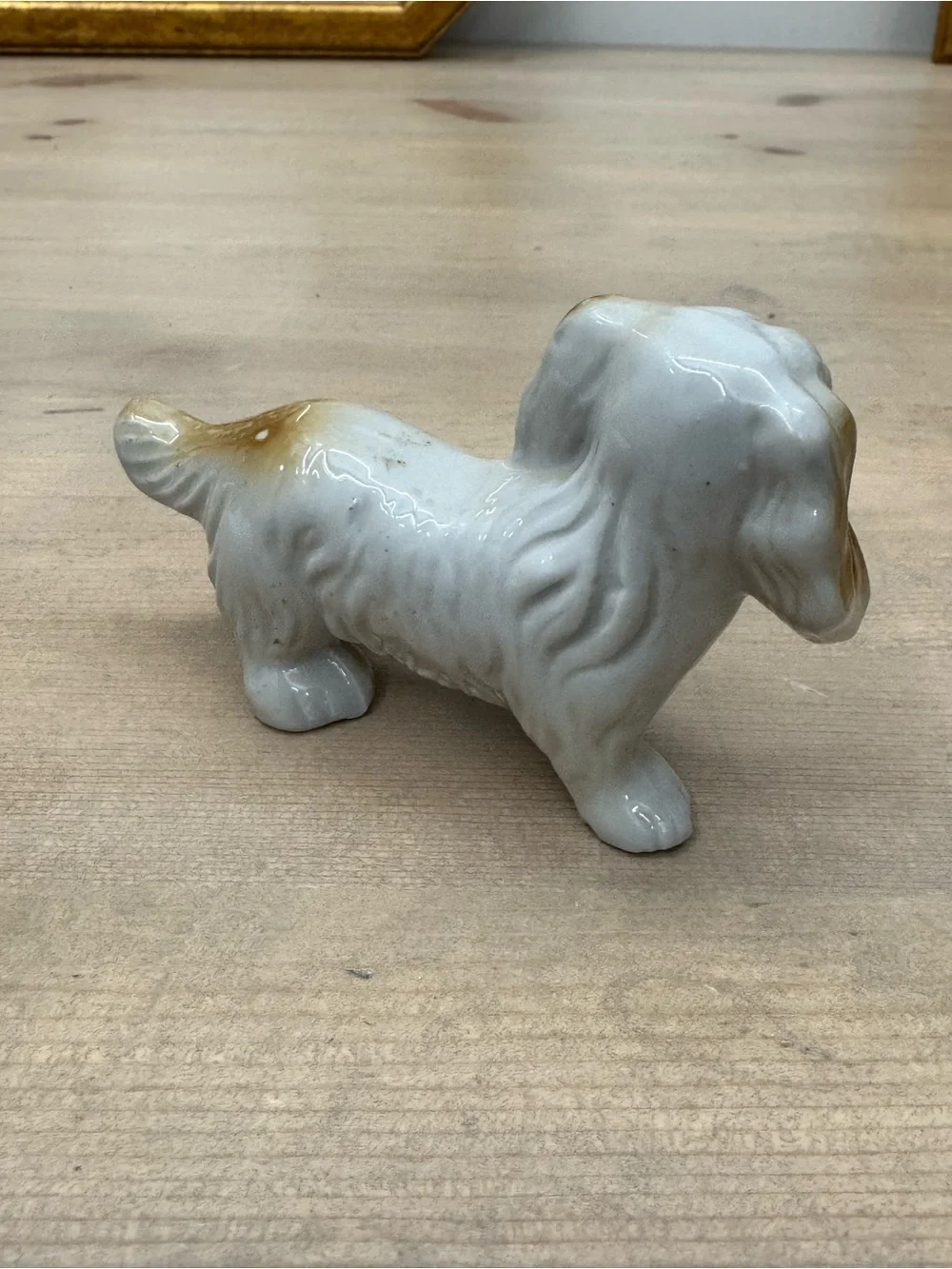 Vintage ceramic Cocker Spaniel dog figurine