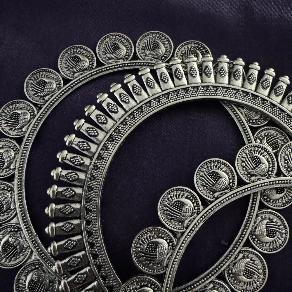 Silvertone‎ Boho Bangles