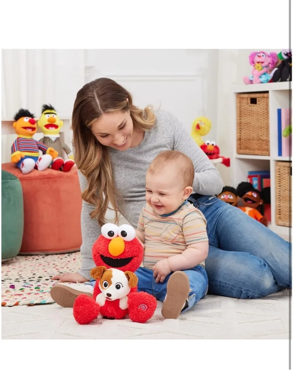 GUND Sesame Street Official Furry Friends Forever Dance & Play Elmo and Tango