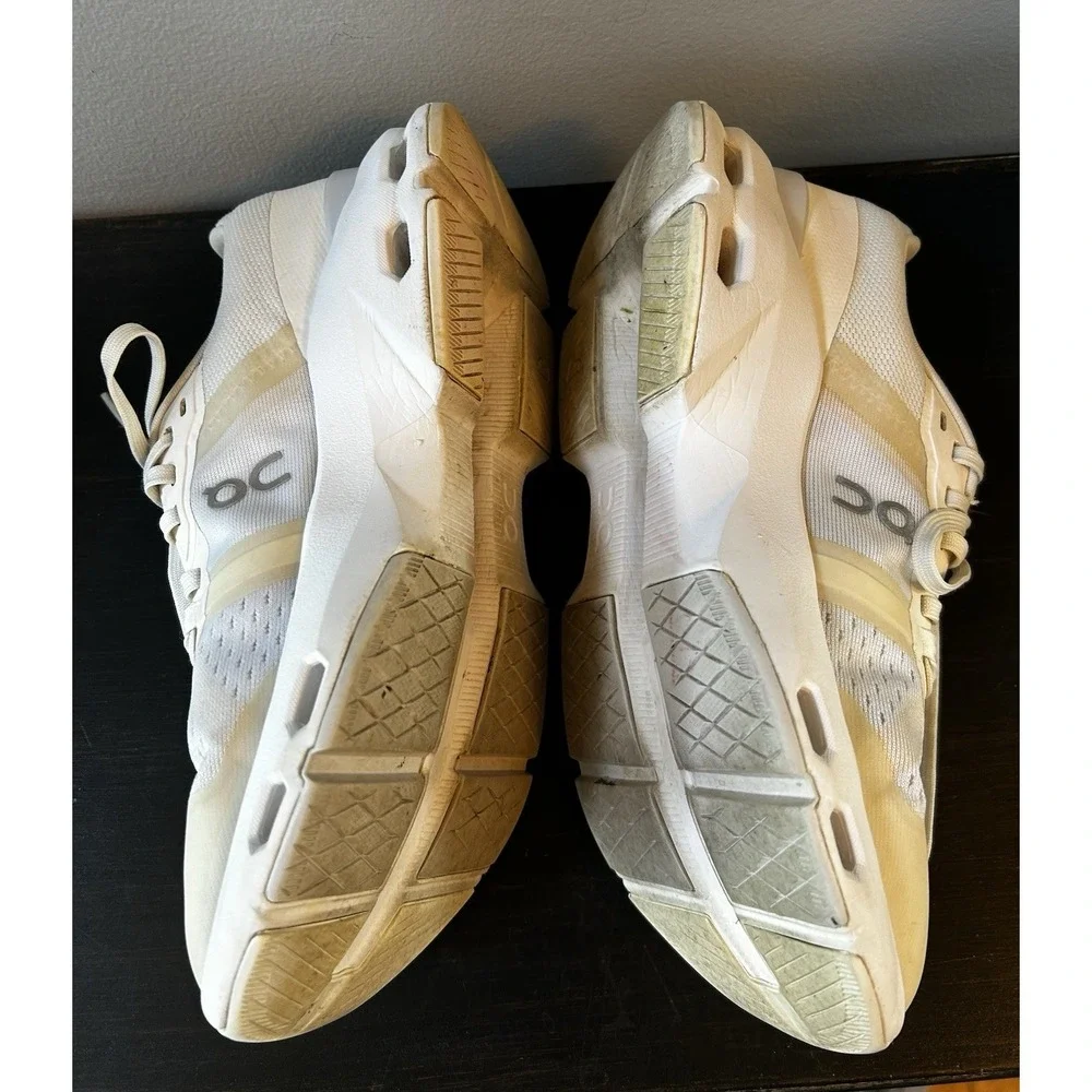 On Cloud Running Cloudpulse Ivory Tumertic Women's 6.5 Cross Training Sneaker