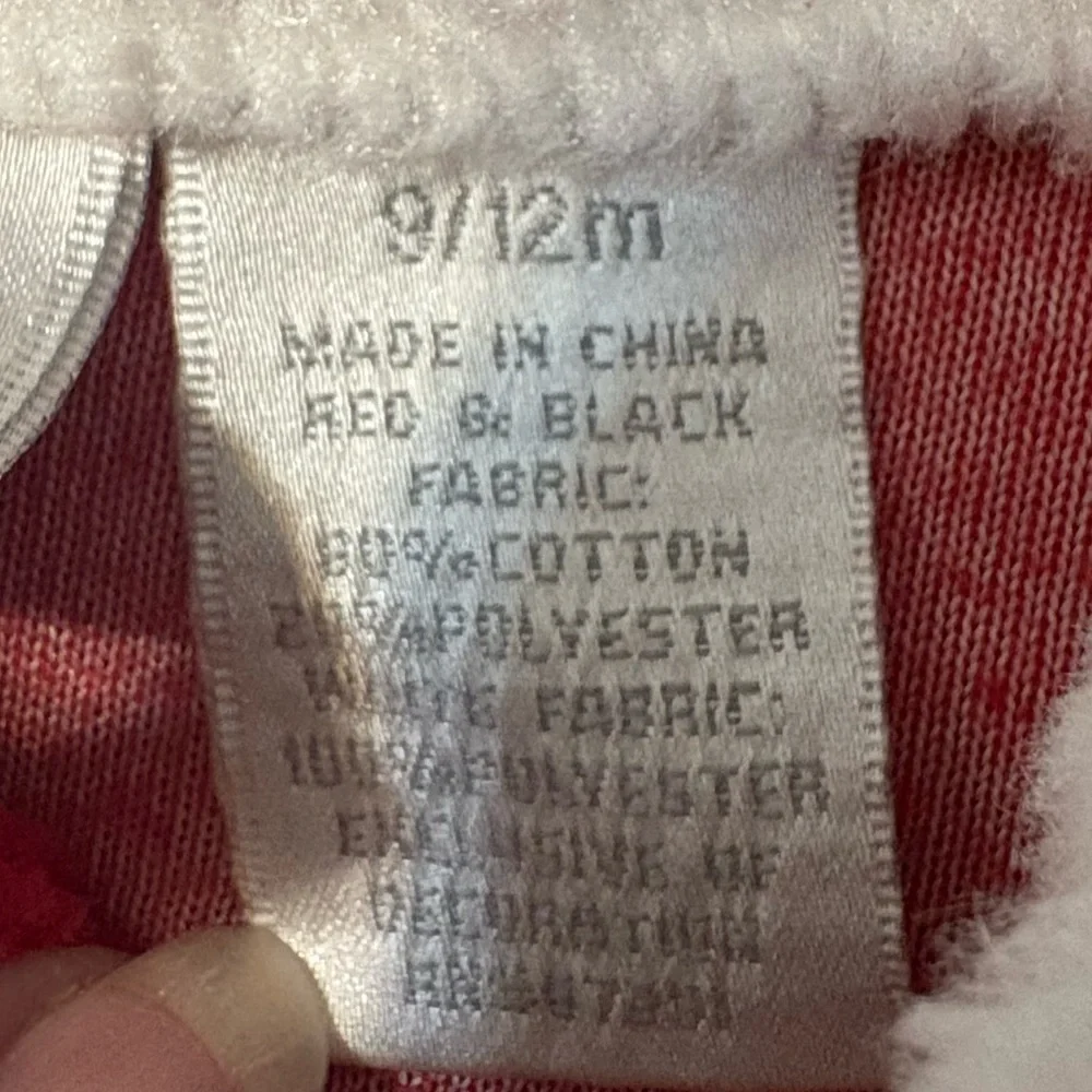 Santa Jacket Koala Kids Size 9/12 months Velcro closure Christmas Holiday jacket