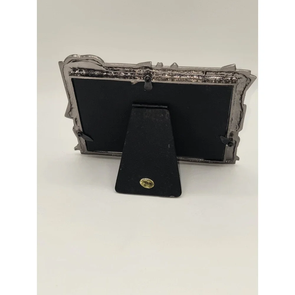 Vintage‎ Pewter Picture Frame Our Vacation Travel Theme Tickets Passport 6
