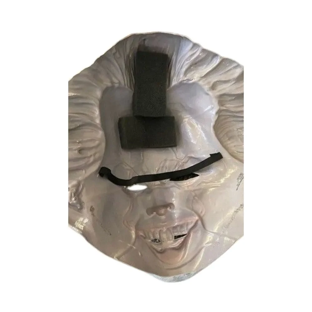 Pennywise IT Movie Horror Clown Halloween 3/4 Latex Mask Adult Costume