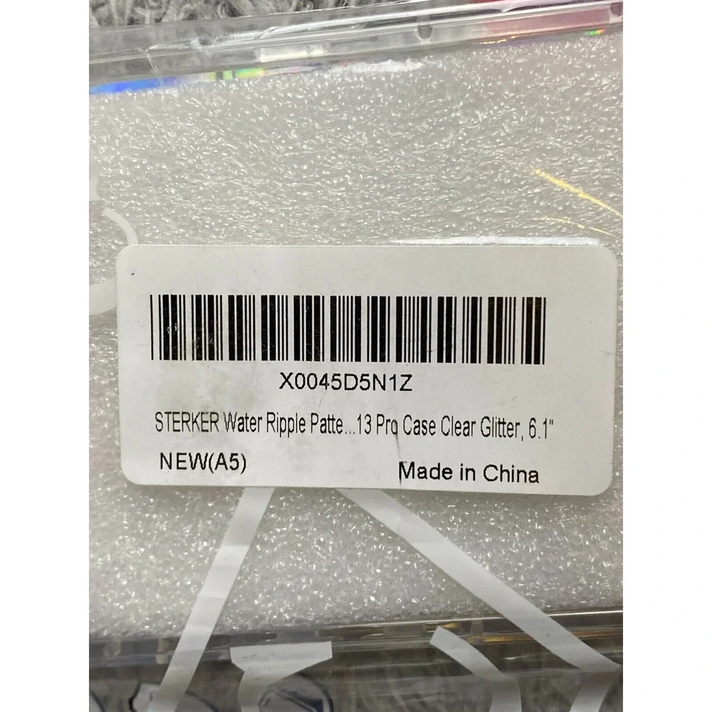 iPhone 13 Pro Case Clear Iridescent 6.1