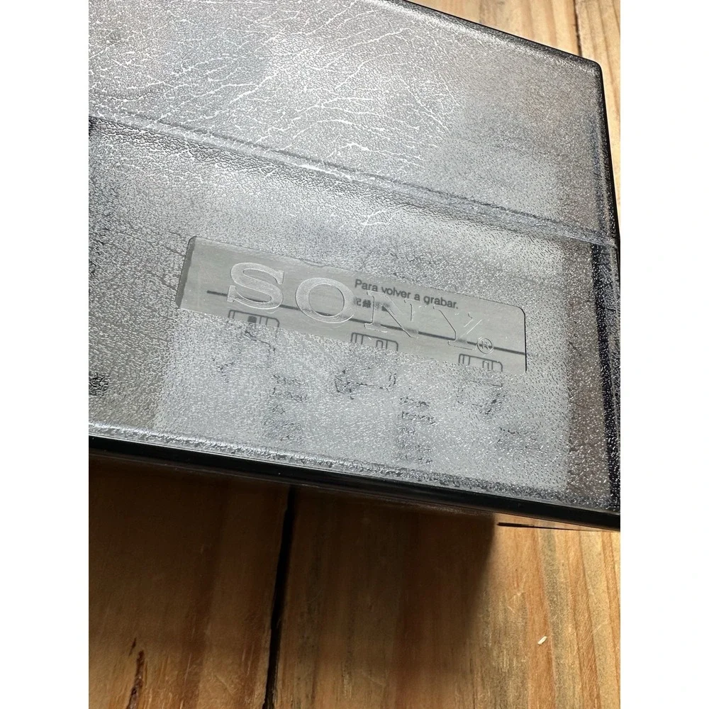 Vintage Sony Floppy Disk Storage Clear Gray Color With Sony Disks Included‎ USA