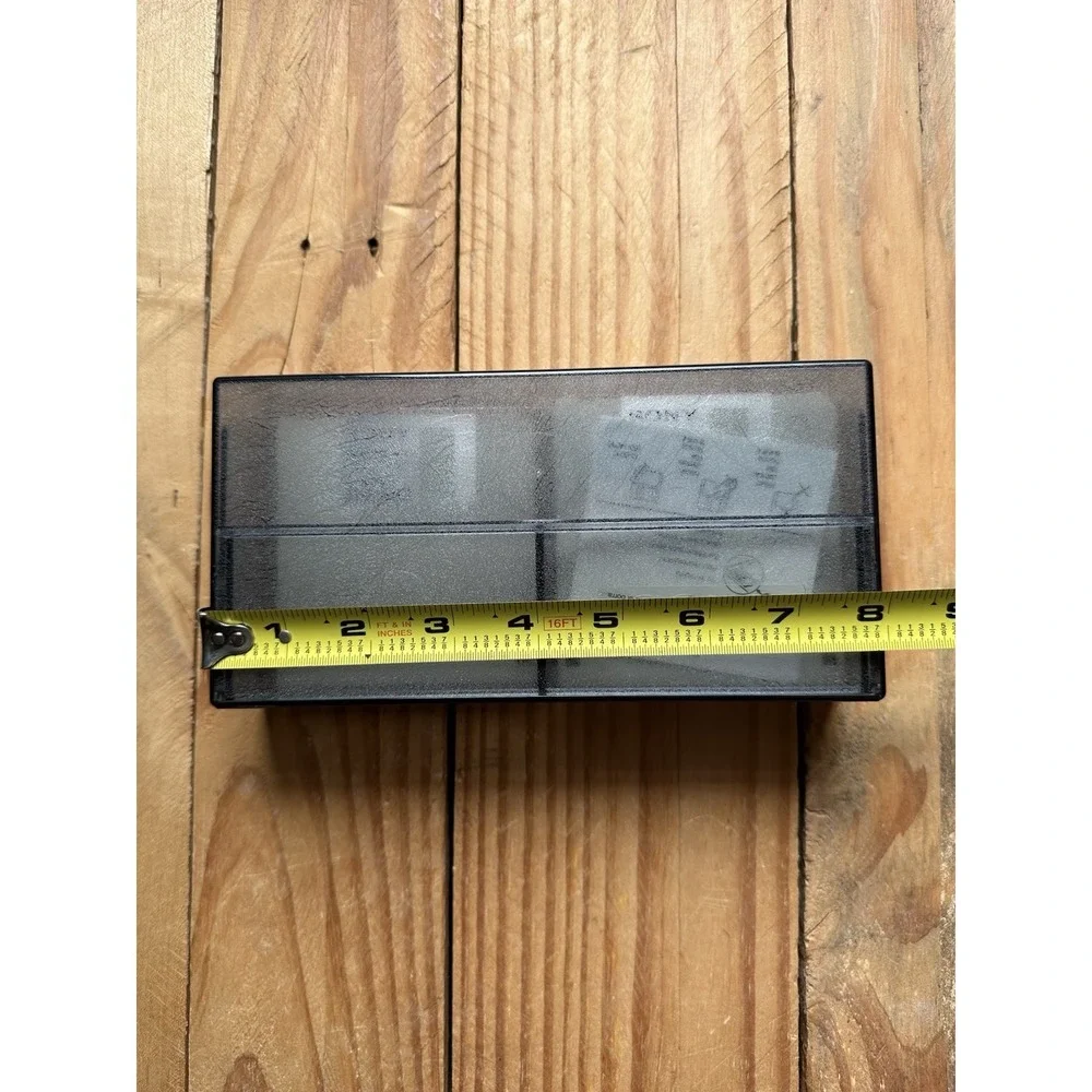Vintage Sony Floppy Disk Storage Clear Gray Color With Sony Disks Included‎ USA
