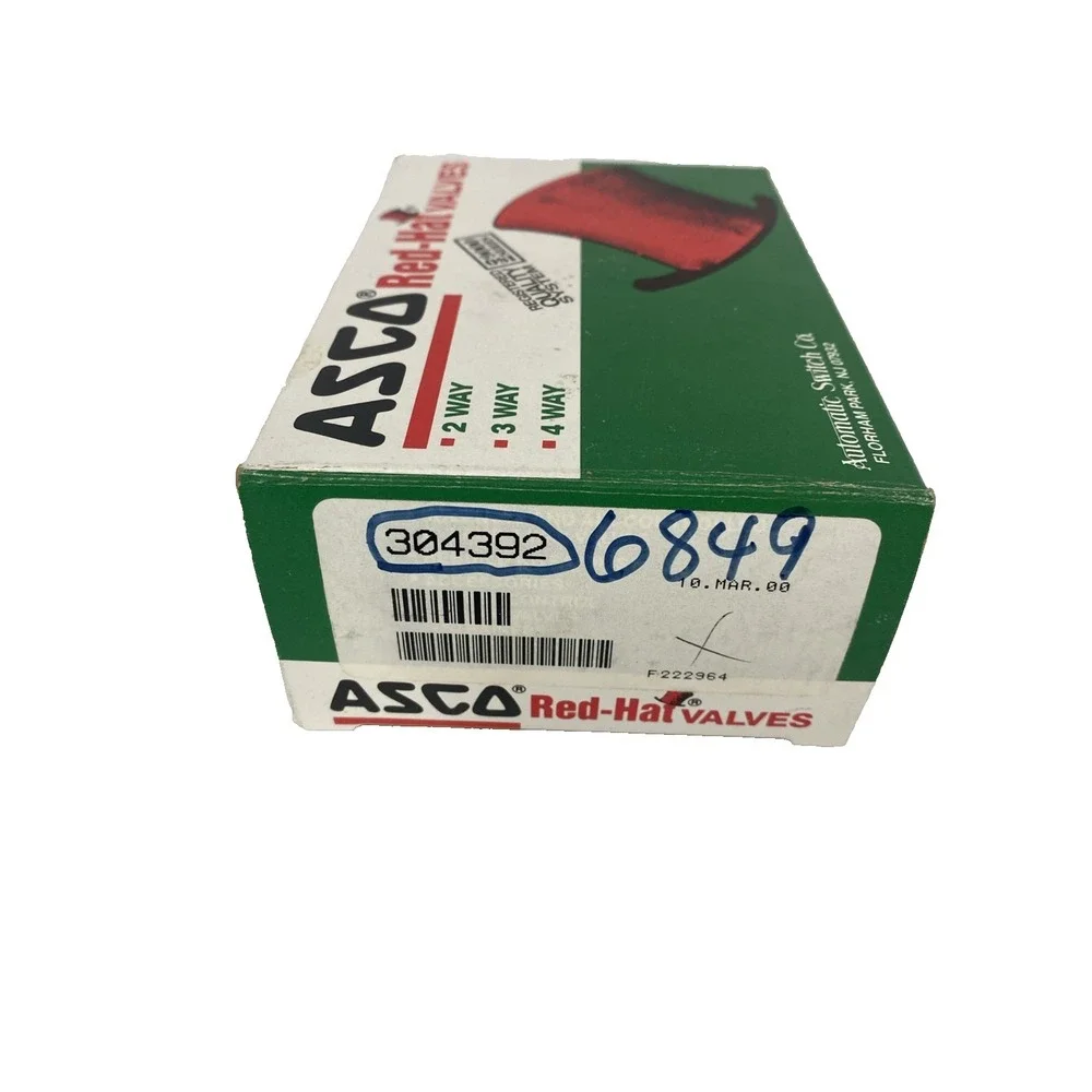 ASCO RED-HAT valves rebuild kit 304392 BRAND NEW SERIES 8220‎ DAMAGED BOX