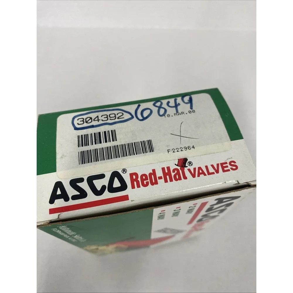 ASCO RED-HAT valves rebuild kit 304392 BRAND NEW SERIES 8220‎ DAMAGED BOX