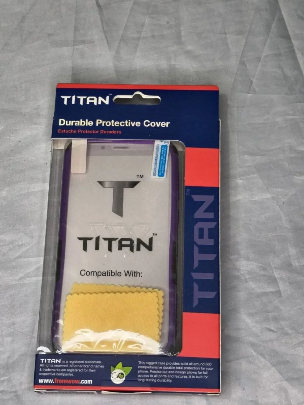 Titan Durable Protective Cover Purple Coolpad Defiant Case