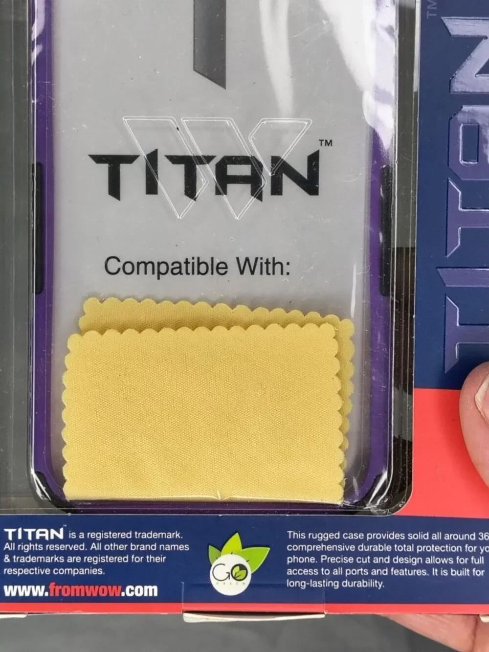Titan Durable Protective Cover Purple Coolpad Defiant Case