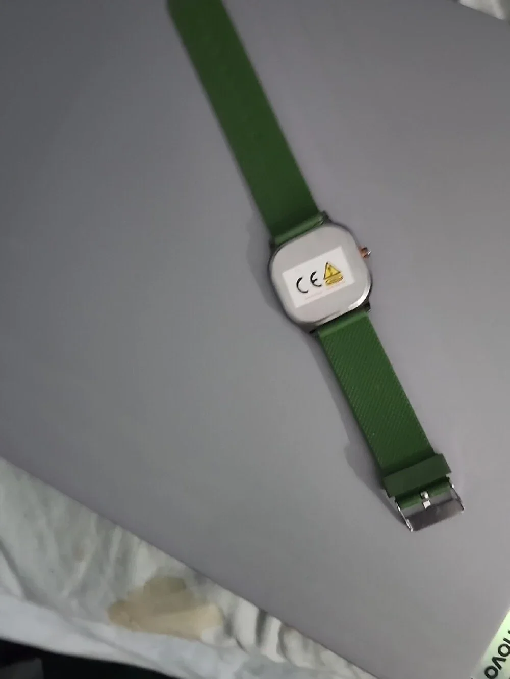 Green Dial Men's Watch with Green Strap