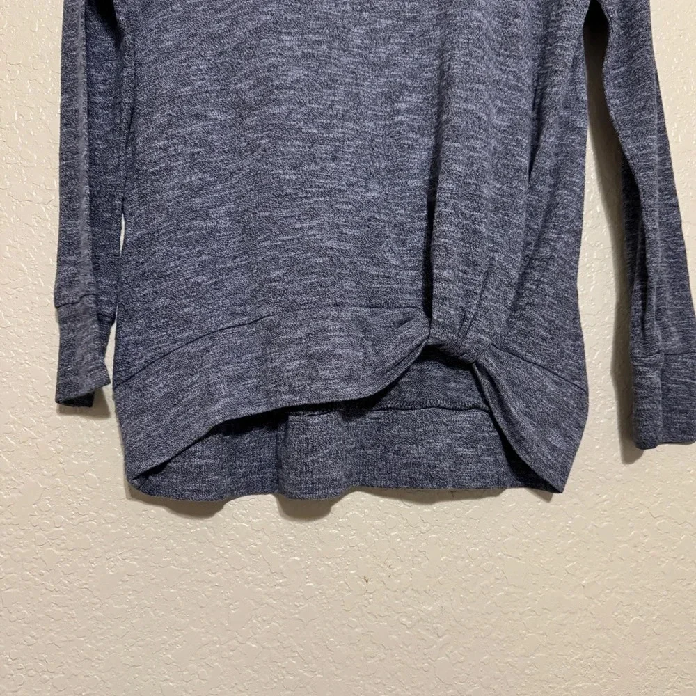 Juicy Couture Blue Grey Long Sleeve Top Size Large