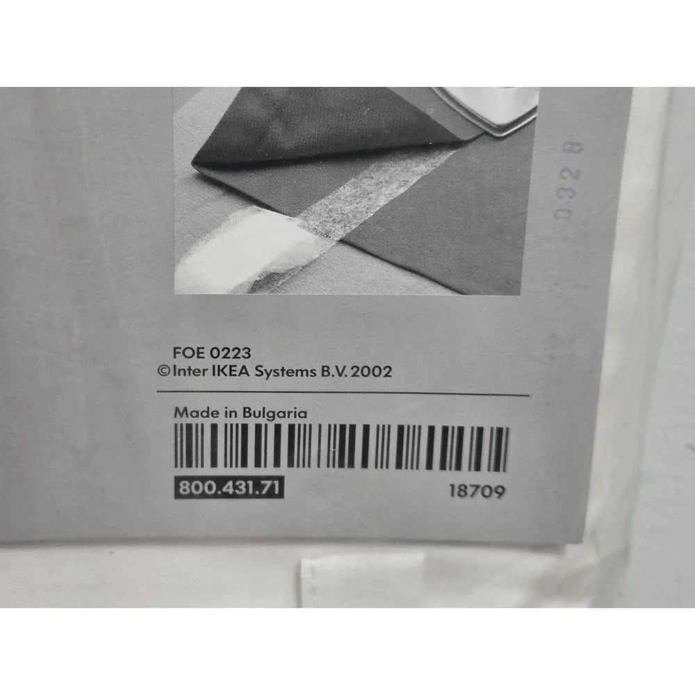 IKEA WILMA 2 White Tab Top Curtain Panels 57