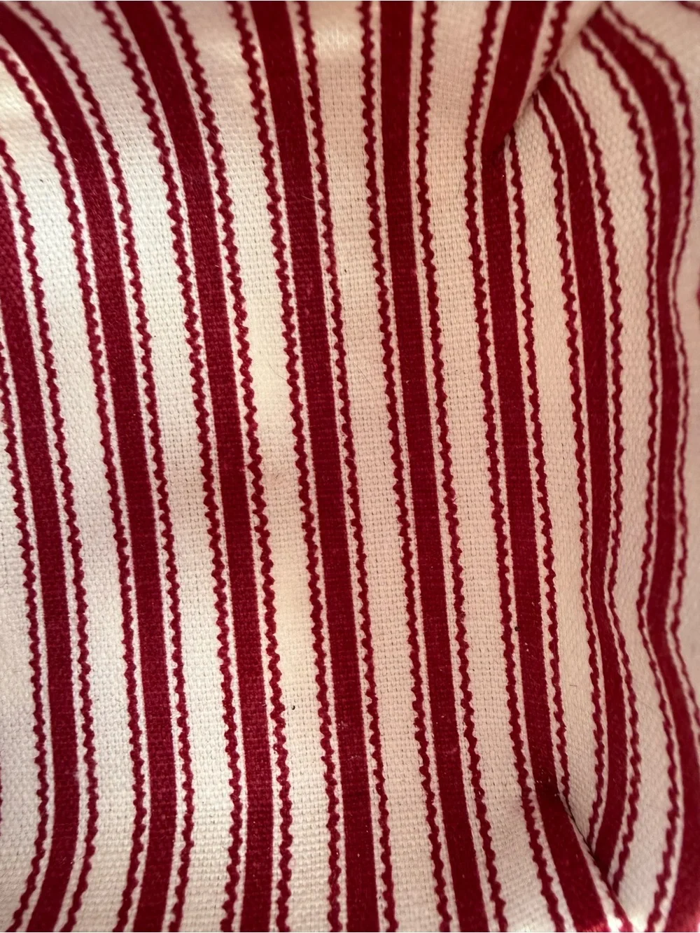 Longaberger Sweetheart Handwoven Basket Set with Striped Liners & Protectors