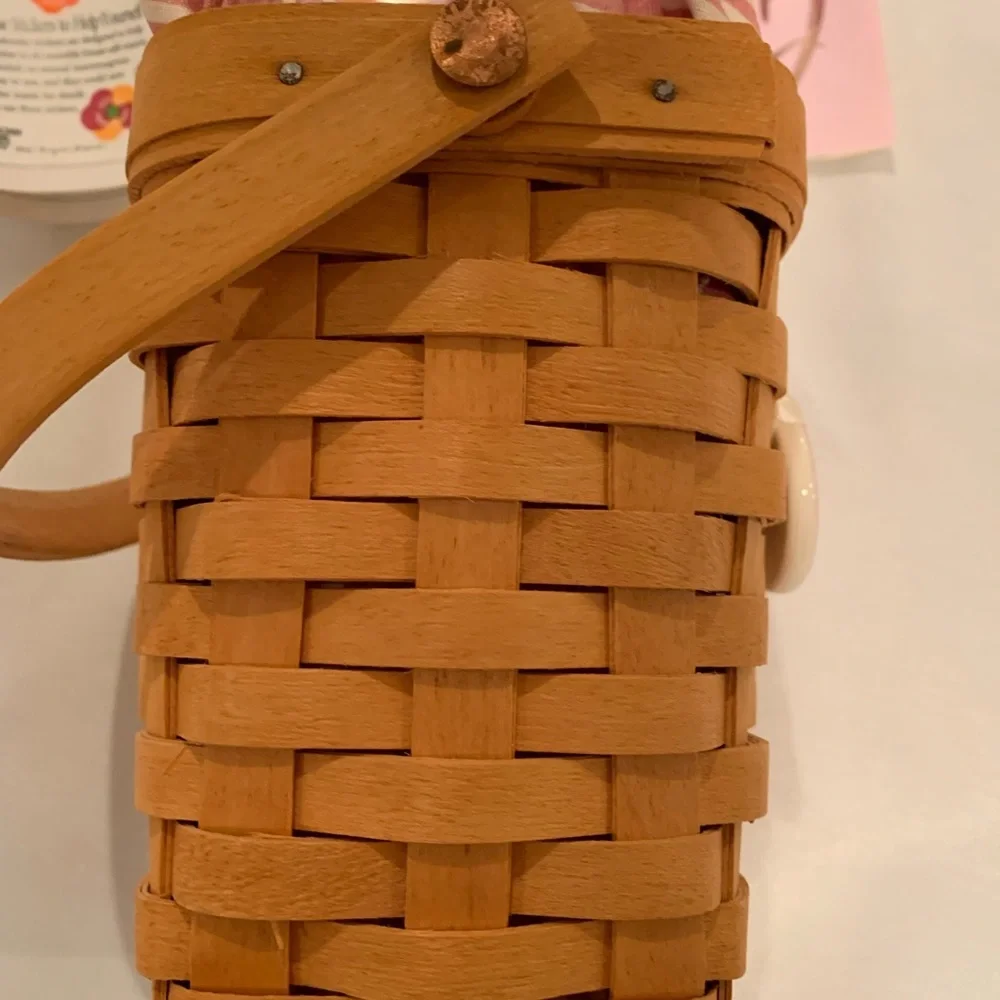 Longaberger 1998 Horizon Of Hope Cancer Basket. 4th In The Series.