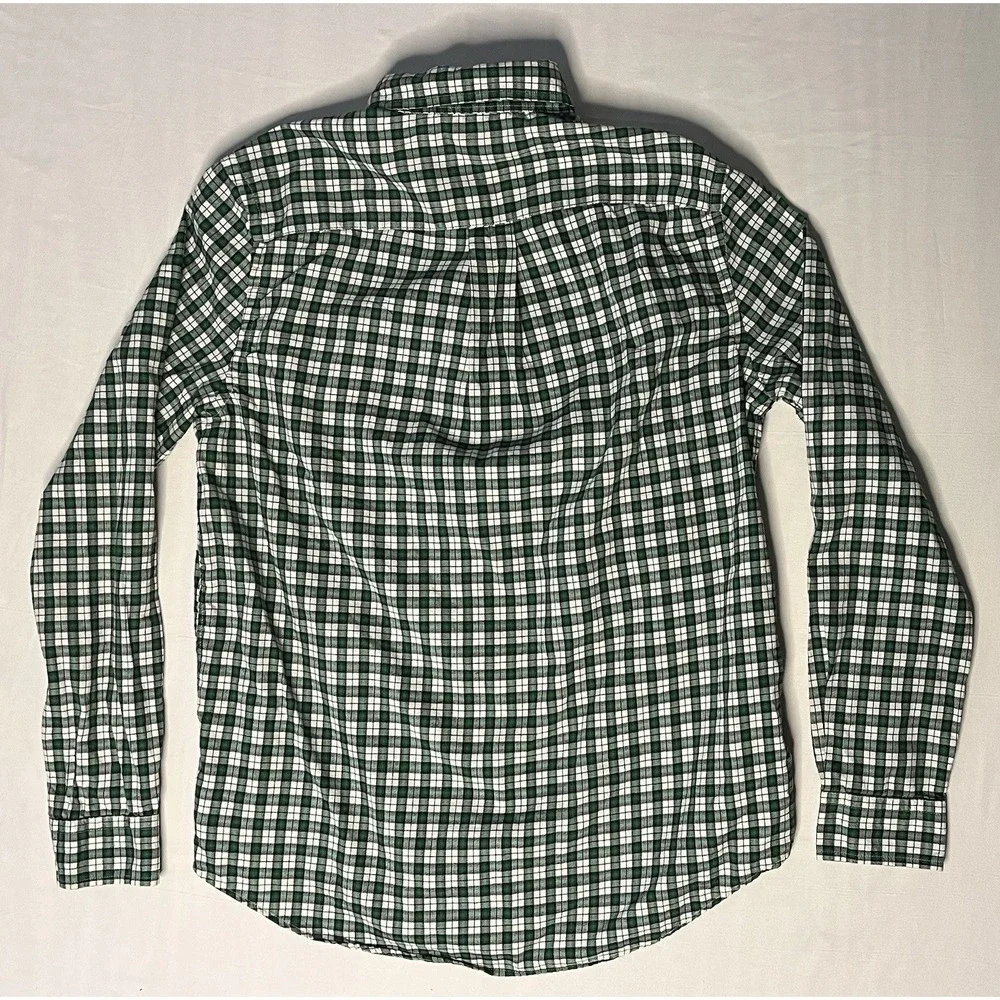 Polo Ralph Lauren Dress Shirts Youth Size XL Plaid Long Sleeve Button Up Lot X2