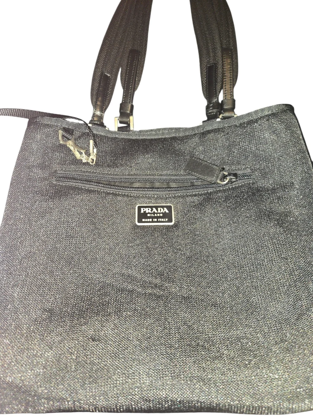 PRADA Black Small Tote With Coa