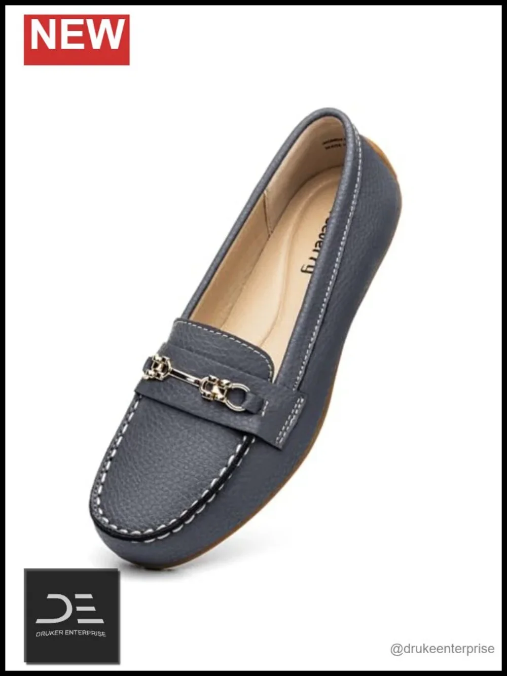 Comfort Leather Loafers Slip On Business Casual Dress Shoes Driving Mocs