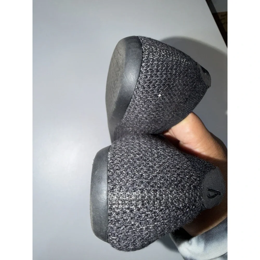 Allbirds Women's Dark Gray Knit Slip-On Ballet Flats Lyocell Upper US 8 K