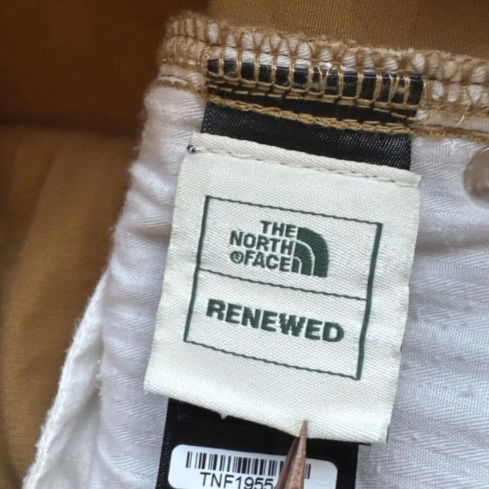 The North Face Pants Mens 34 Tan Chino Flat Front Straight Leg Hiking