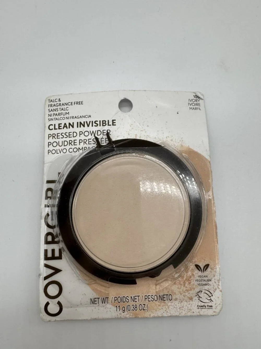 COVERGIRL Clean Invisible Pressed Powder Ivory 105 New