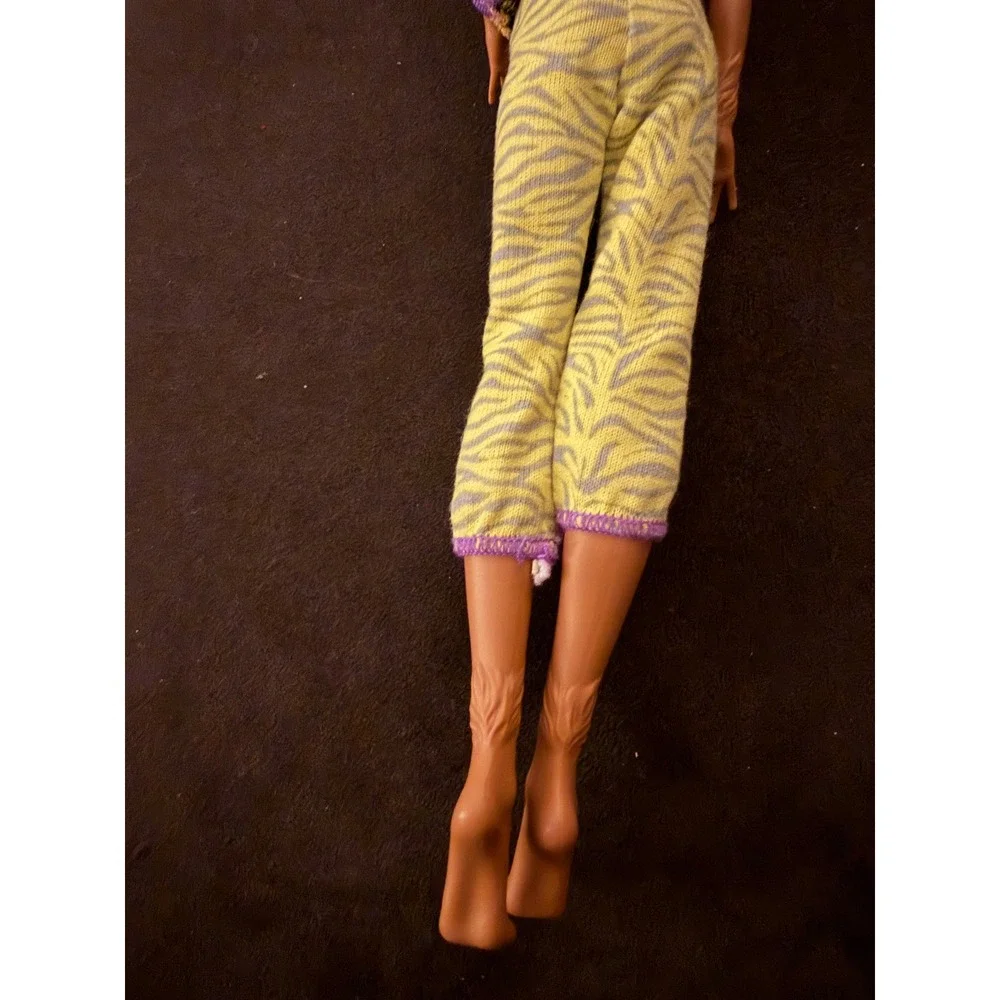 Monster High Clawdeen Wolf - Monster Family -  Doll‎ Purple Hair Pajamas Mattel