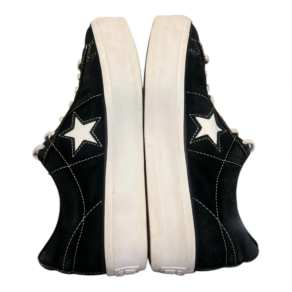 ONE STAR PLATFORM OX RHUBARB/WHITE/WHITE SZ 9.5