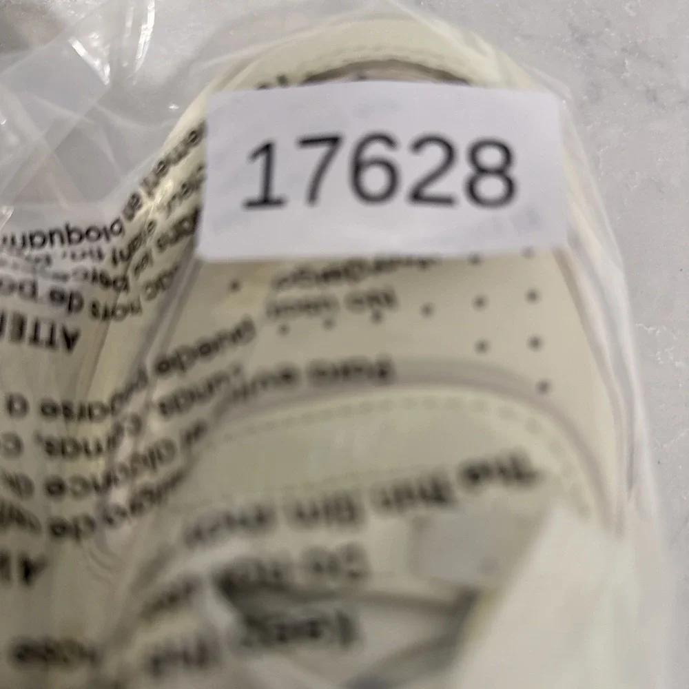Nike Air Force 1 White Leather Low Top Platforms  Women's Size 8